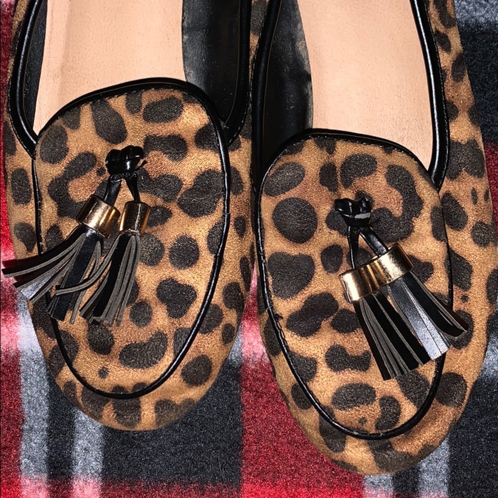 Leopard Print Flats - Picture 3 of 6